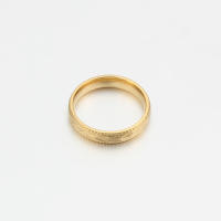 Anillo de Boda de Acero Inoxidable Joyería de Moda para Parejas en Color Oro Plata - details 7