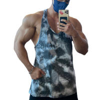Muscleguys Camiseta de Gimnasio Camuflaje Vestido Deportivo sin Mangas de Poliéster para Hombres - details 1