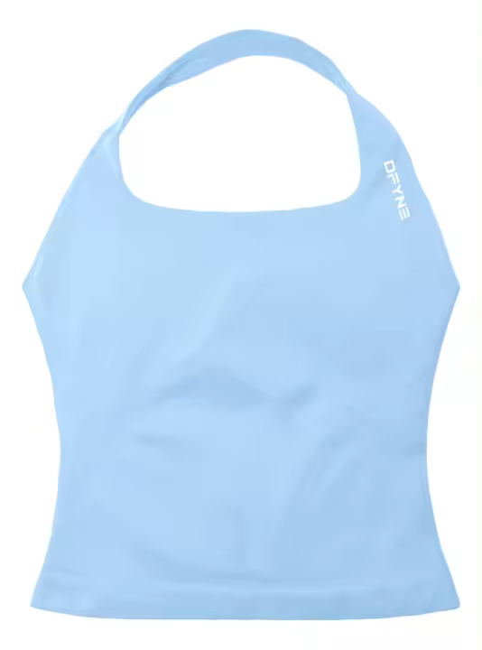 Top Deportivo Dfyne Impact para Mujer, Sin Costuras, Estilo Longline, con Tirantes - 1