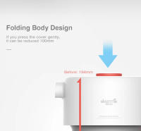 Tetera Eléctrica Portátil Plegable 0.6L Monedero de Agua Función de Apagado Automático Metal - details 4