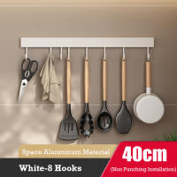 Perchero de Cocina Sin Agujeros Montado en la Pared Alturas de 20/30/40/50CM para Almacenamiento de Cocina y Baño - details 8