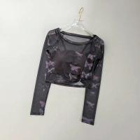 Conjunto Deportivo de Yoga de Dos Piezas Top de Entrenamiento de Malla para Mujeres con Leggings Acampanadas Ideal para Gimnasio y Correr al Aire Libre - details 9