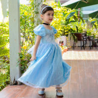 Disfraz de Cenicienta para niña, traje de princesa para fiesta de Halloween, Navidad, cumpleaños, boda, vestido bordado - details 6