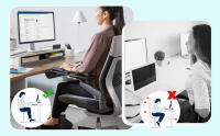 Escritorio Plegable Rcynview para Computadora, para Dormitorio, Oficina, Sofá, Estudio, Color Blanco, 100x55x75cm - details 3
