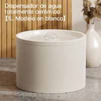 Dispensador de agua automático de cerámica para gatos, tazón de cerámica para gatos, filtración circulante, fuente de agua inteligente para gatos, tazón para perros, suministros para mascotas - details 14