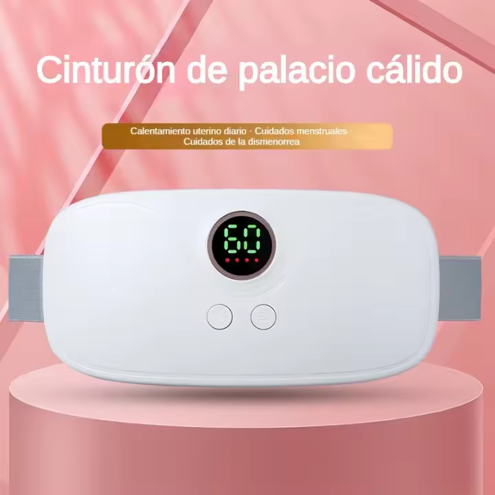 MUKASI Faja Térmica Inteligente para Alivio Menstrual - Ajustable, Portátil y de Larga Duración - 1