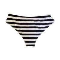 Jessborn-bañador a rayas blancas y negras para hombre, calzoncillos profesionales sexys de cintura baja, ropa de playa de primavera - details 5