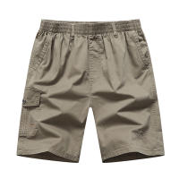 Pantalones Cargo de Poliéster para Hombres CHAIFENKO Estilo Suelto y Transpirable con Múltiples Bolsillos Ideal para el Verano Lavado en Máquina - details 1