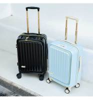 Maleta de viaje de negocios S STAR con marco de PC de 20 pulgadas con cerradura y ruedas giratorias, equipaje multifuncional, maleta expandible, ligera, caja de transporte, bolsa de mano, silenciosa, de negocios, apertura frontal. - details 8