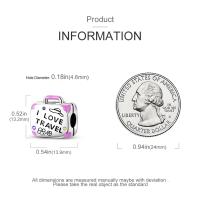 Encanto de Plata Esterlina S925 Unicornio Floral Mariposa Para Pulsera Original de 3mm Joyería Fina de Cumpleaños para Mujeres Regalo de Piedra Principal de Zirconio - details 36