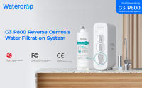 Waterdrop WD-G3P800-N2RO Filtro, Recambio para el Sistema de Osmosis Inversa sin Depósito WD-G3P800-W, Reducir los PFAS, 2 Años de Vida Util - details 1