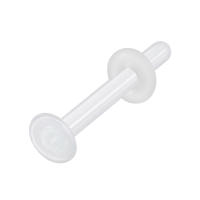 Retenedores de cristal transparente para Piercing de nariz, 2 piezas, retenedores para tabique, tachuelas flexibles para labio, oreja, nariz, lengua, anillo, cartílag para pezones - details 4