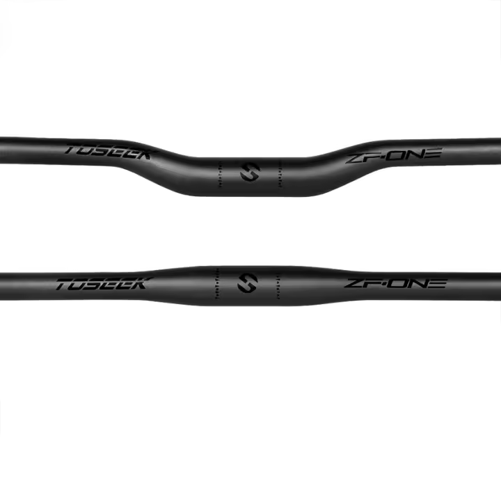 TOSEEK ZF-ONE Mtb Carbon Handlebar Bicycle Handlebar 31.8*580-720/740/760mm Matt Black Handlebars For Mountain Bike Accessories - 1