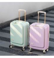 Maleta de viaje de negocios S STAR con marco de PC de 20 pulgadas con cerradura y ruedas giratorias, equipaje multifuncional, maleta expandible, ligera, caja de transporte, bolsa de mano, silenciosa, de negocios, apertura frontal. - details 9