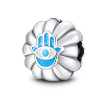 Encanto de Cierre Seguro de 925 Plata Esterlina Original para Mujeres Joyería DIY Cuentas Material Metal Pulsera de Zirconio - details 20