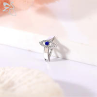 ZS-Piercings de ombligo con forma de flor para mujer, Piercings de ombligo curvo inverso, joyería corporal, 14G, 10MM, 1 pieza - details 6