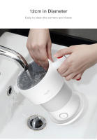Tetera Eléctrica Portátil Plegable 0.6L Monedero de Agua Función de Apagado Automático Metal - details 11