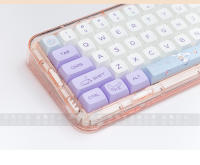 Sanrio-teclas Cinnamoroll de 144 teclas Pbt Xd, sublimación de tinte Aheight para adaptación a 61, 64, 68, 75, 84, 87, 98, 104, Teclado mecánico de regalo - details 4