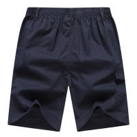 Pantalones cortos informales finos para hombre, Shorts elásticos de moda, Color sólido, transpirables, para playa, novedad de verano - details 5