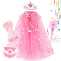 Falda de tutú para niña pequeña, falda de princesa para fiesta de baile, capa de tul arcoíris, accesorios de vestir - details 7