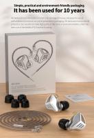 Auriculares con cable KZ-ZVX originales, audífonos con cable AUX de 3,5mm con micrófono, graves pesados dinámicos, HIFI, control de fiebre en el oído, OFC, juego de música - details 11