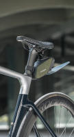 Bolsa de Sillín de Bicicleta ROCKBROS Portátil Impermeable Bolsa de Cola de Ciclismo MTB Bicicleta de Carretera Bolsa de Almacenamiento con Guardabarros Material Poliéster Cierre de Cremallera - details 14