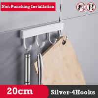 Perchero de Cocina Sin Agujeros Montado en la Pared Alturas de 20/30/40/50CM para Almacenamiento de Cocina y Baño - details 14