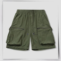 Men New Fashion Cargo Shorts Summer Solid Color Leisure Beach Surf Shorts volleyball Motion Hawaii Holiday Style Shorts Men - details 3