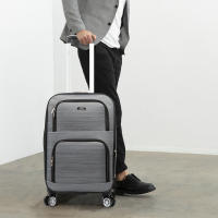 Maleta de Tela de Mano de 20 Pulgadas, Expandible para Cabina de Avión, con 4 Ruedas Giratorias, Maletas de Embarque Expandibles, Maleta Trolley de Gran Capacidad - details 13