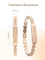 Pulsera inteligente de moda para mujer: seguimiento de salud y actividad, ideal como regalo - details 12