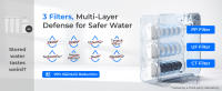 Waterdrop TSU 0,01 μm Sistema de Filtro de Agua Debajo del Fregadero de Ultrafiltración, Alta Capacidad de 3 Etapas, Panel Inteligente, Sin Aguas Residuales, Reducir PFAS, PFOA/PFOS - details 9