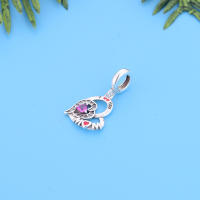 Pulsera de Encanto Original para Hacer Joyería de Día de Madre Regalo para Mujeres 100% Plata 925 Corazón de Pareja 'Yo Te Amo' con Cuentas - details 3