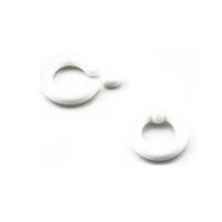 Anillo de cuentas cautivas de acrílico bcr de gran tamaño, 2 piezas, dilatador de tapón para la oreja, guauge, piercing para la nariz, joyería para el cuerpo - details 10