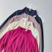 Chaqueta Deportiva de Nylon de Manga Larga Ajuste Delgado Secado Rápido Ideal para Yoga y Pilates - details 17