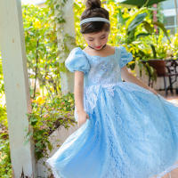 Disfraz de Cenicienta para niña, traje de princesa para fiesta de Halloween, Navidad, cumpleaños, boda, vestido bordado - details 8