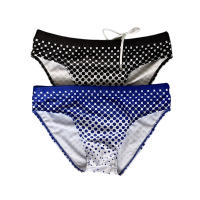 Jessborn-bañador de lunares para hombre, pantalones cortos de cintura baja, traje de baño profesional para entrenamiento en la playa - details 8