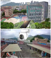 Camara de vigilancia exterior solar 4G doméstico HD Visión nocturna inalámbrico WiFi inteligente solar alarma vigilancia - details 5