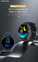 Reloj Inteligente NORTH EDGE NL02C PRO 2024 con Notificación de Llamada Bluetooth Tiempo Mundial Presión Arterial Oxígeno Deportivo Modo Calorías Material de Banda de Caucho Resistente al Agua - details 0
