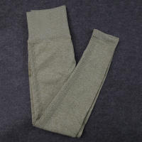 Nessaj-pantalones de yoga de cintura alta, mallas push up para fitness, 24 colores - details 1