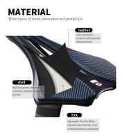 TOSEEK Racing Bicycle Saddle Training Grade Man Road Tt TimeTrial Triathlon Bike lightweight Cushion Seat - details 3