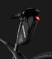 ROCKBROS-bolsa para SILLÍN de bicicleta, resistente al agua, con capacidad de 0,6 l, para colgar luces traseras - details 3