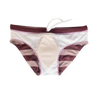 Jessborn-bañador a rayas para hombre y adulto, pantalones cortos de surf, sexy, ajustado, para playa, vacaciones, primavera caliente - details 15