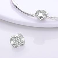 Encantos de Serie Zirconia de Plata Esterlina S925 100% Real para Mujeres Joyería Fina de Cumpleaños Ajuste a Pulsera y Bangle de 3mm - details 19