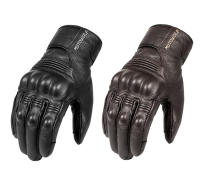 Guantes de cuero Real para motocicleta, impermeables, a prueba de viento, cálidos, transpirables, táctiles, para invierno y verano - details 13