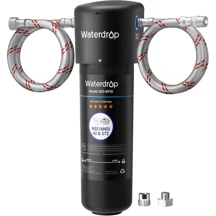 Waterdrop 10UA Sistema de Filtro de Agua para Debajo del Fregadero, 30.000 Litros Sistema de Filtrado de Agua de Alta Capacidad - 1
