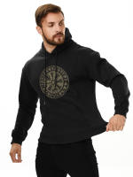 Sudadera con capucha de algodón grueso para hombre, ropa gruesa de marca, jerseys con estampado de Vikings, aegishjalur, timón de Awe, Invierno - details 1