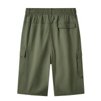 Pantalones Cargo Cortos de Algodón para Hombres CHAIFENKO Ajuste Regular, Múltiples Bolsillos, Transpirables para Verano al Aire Libre - details 6