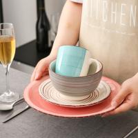 MALACASA Juego de Cena Porcelana 48 Piezas Colorida Apta Microondas - details 2
