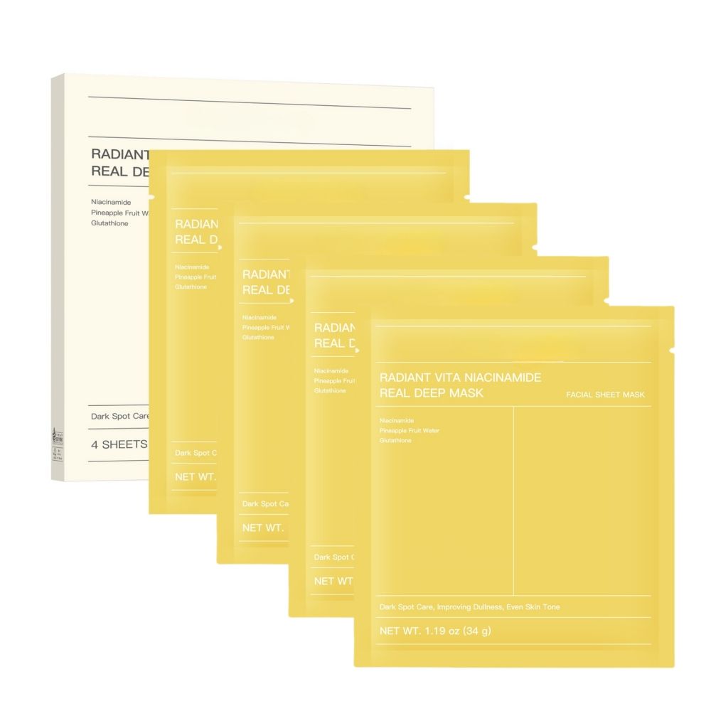 Mascarilla de colágeno Bio, máscara Facial, ilumina el Color de La Piel, reduce las Líneas Finas, Hidratante (4 uds/8 uds)