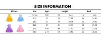 Vestido de princesa para niña, ropa de fiesta de fantasía de verano, disfraz de Aurora, Rapunzel, Cenicienta, Bella Durmiente, Carnaval y Navidad - details 0